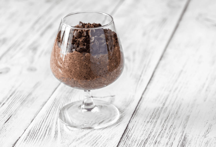 Chiapudding med choklad